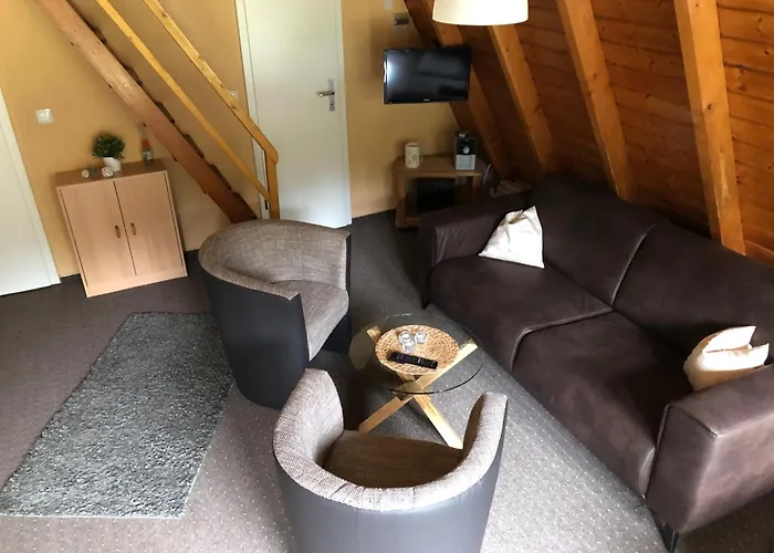 Ferienhaeuser Am Waldschloesschen 2 * Лангельсхайм