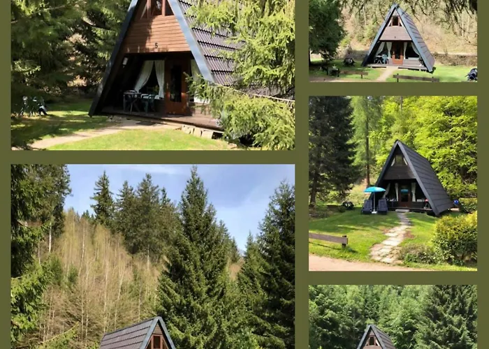 Ferienhaeuser Am Waldschloesschen 2 * Лангельсхайм