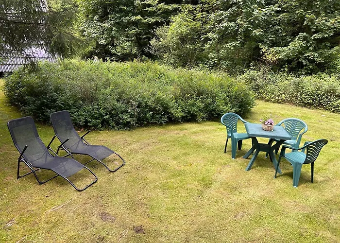 Дом отдыха Ferienhaeuser Am Waldschloesschen 2 Лангельсхайм